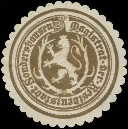Magistrat der Residenzstadt Sondershausen