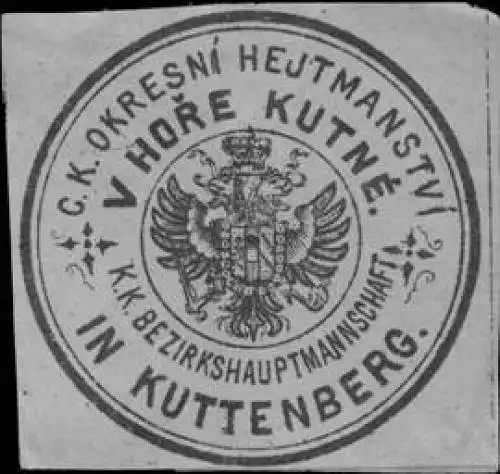 K.K. Bezirkshauptmannschaft in Kuttenberg