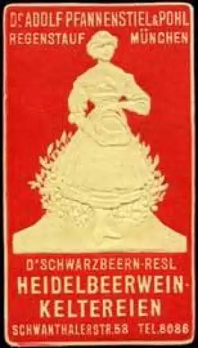 D'Schwarzbeern - Resl Heidelbeerwein - Keltereien