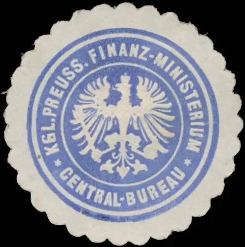 K.Pr. Finanzministerium - Central-Bureau