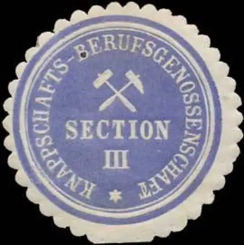 Knappschafts-Berufsgenossenschaft Section III