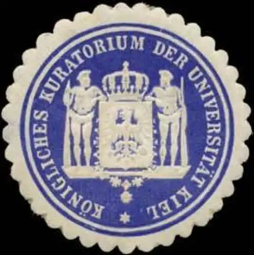 K. Kuratorium der UniversitÃ¤t Kiel