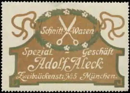 Schnitt-Waren Spezial-Geschäft