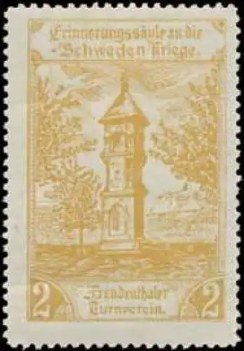 ErinnerungssÃ¤ule an die Schweden Kriege