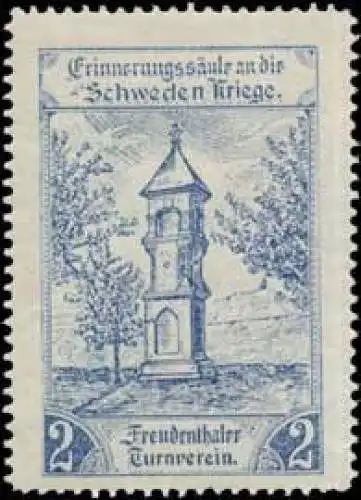 ErinnerungssÃ¤ule an die Schweden Kriege