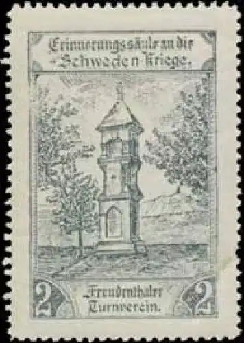 ErinnerungssÃ¤ule an die Schweden Kriege