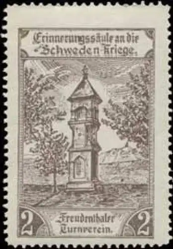 ErinnerungssÃ¤ule an die Schweden Kriege
