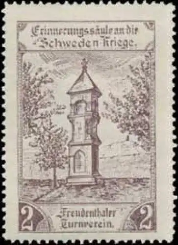 ErinnerungssÃ¤ule an die Schweden Kriege