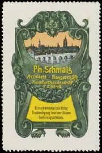 Architekt-BaugeschÃ¤ft Ph. Schmalz