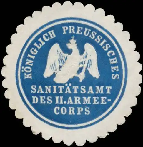K. Pr. SanitÃ¤tsamt des II. Armeekorps