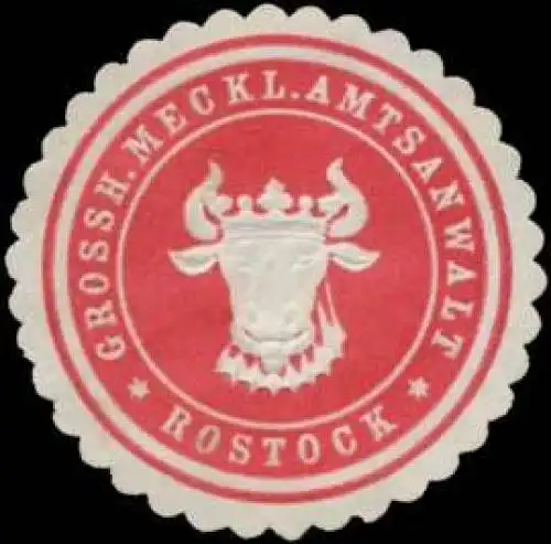 Grossh. Meckl. Amtsanwalt Rostock