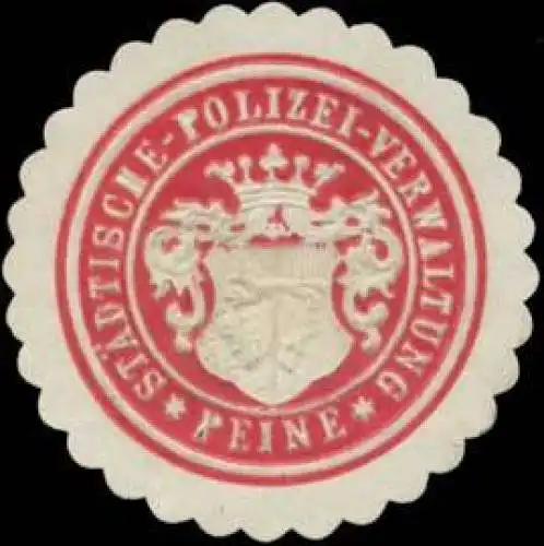 Städtische Polizei-Verwaltung Peine