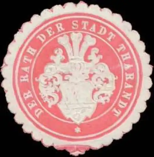 Der Rath der Stadt Tharandt