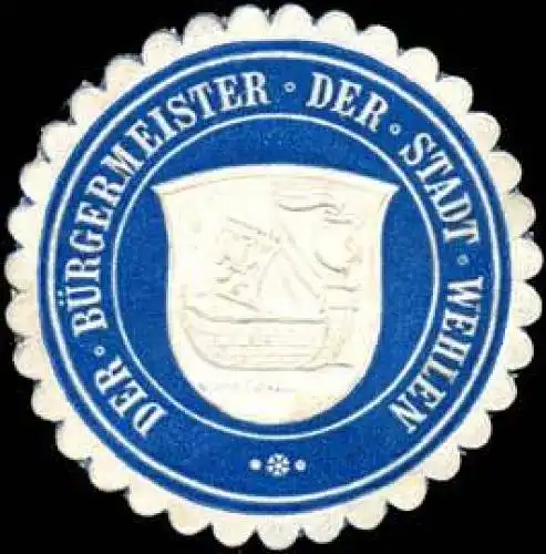 Der BÃ¼rgermeister der Stadt Wehlen