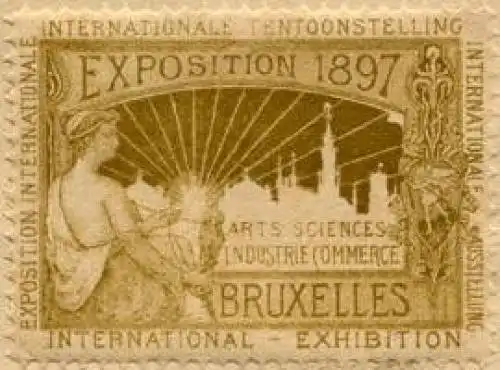 Exposition 1897 Bruxelles (BrÃ¼ssel)