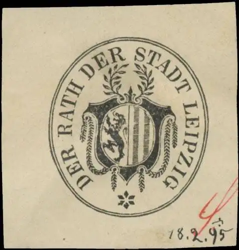 Der Rath der Stadt Leipzig