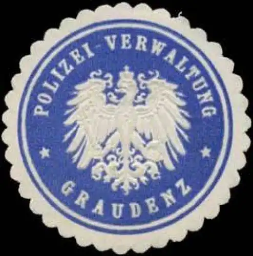 Polizei-Verwaltung Graudenz