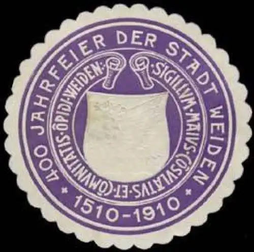 400 Jahrfeier der Stadt Weiden