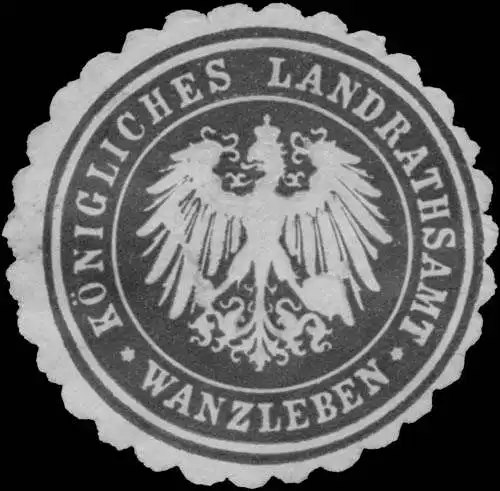 K. Landrathsamt Wanzleben