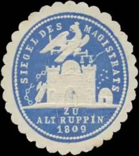 Siegel des Magistrats zu Alt Ruppin