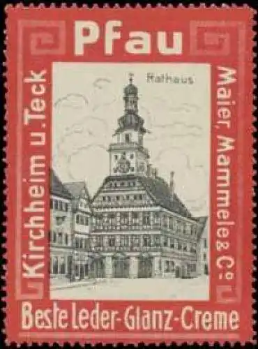 Rathaus von Kirchheim/Teck