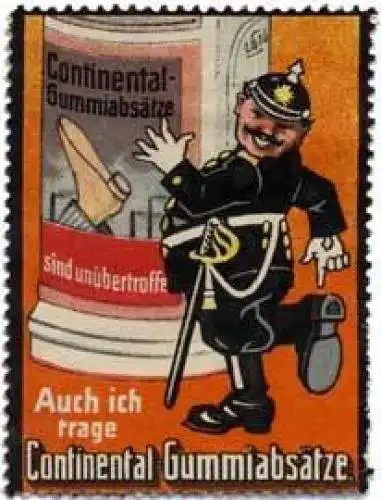 Auch ich trage Continental - Gummiabsätze