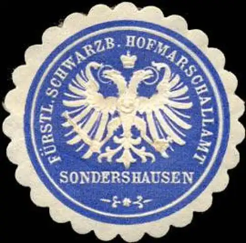 F. Schwarzburgisches Hofmarschallamt Sondershausen