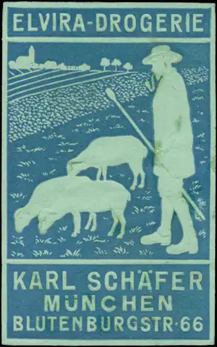 SchÃ¤fer mit Schafherde