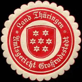 Land ThÃ¼ringen - Amtsgericht GroÃrudestedt