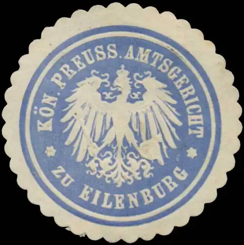 K.Pr. Amtsgericht zu Eilenburg
