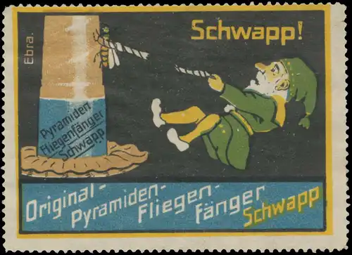 Original-Pyramiden FliegenfÃ¤nger Schwapp