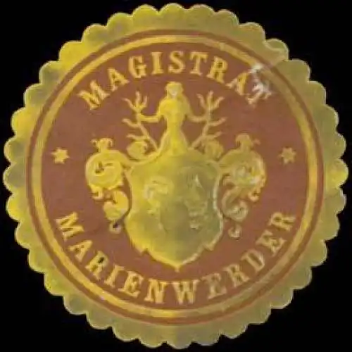 Magistrat Marienwerder/WestpreuÃen
