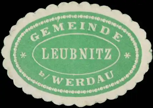 Gemeinde Leubnitz bei Werdau