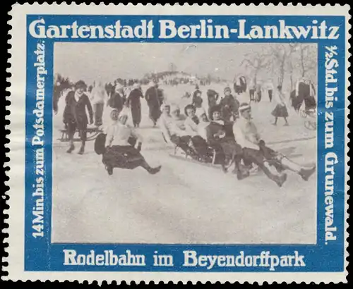 Rodelbahn im Beyendorffpark
