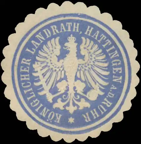 K. Landrath Hattingen/Ruhr