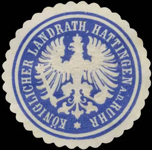 K. Landrath Hattingen/Ruhr