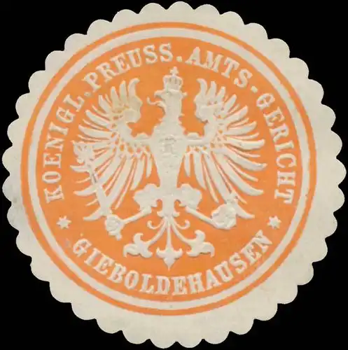 K.Pr. Amts-Gericht Gieboldehausen