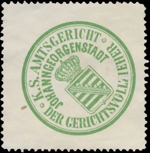 K.S. Amtsgericht Johanngeorgenstadt - Der Gerichtsvollzieher