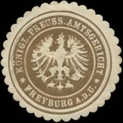 K.Pr. Amtsgericht Freyburg a.d.U