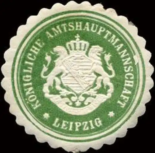 KÃ¶nigliche Amtshauptmannschaft - Leipzig