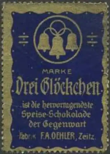 Drei Glöckchen Schokolade