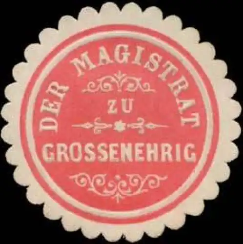 Der Magistrat zu GroÃenehrig