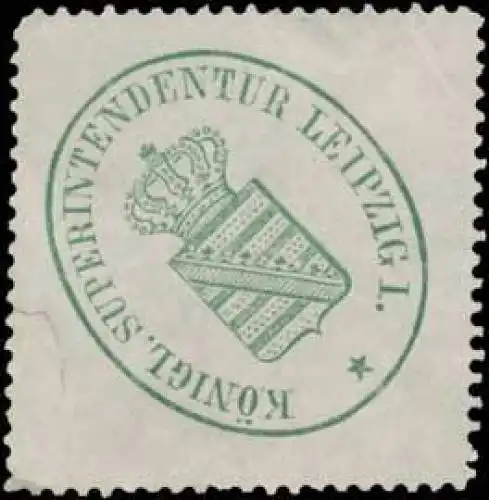 K. Superintendentur Leipzig I