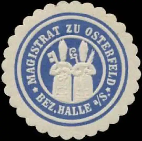 Magistrat zu Osterfeld Bezirk Halle