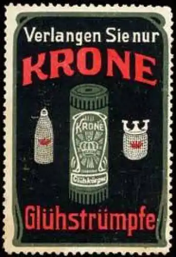 Krone Glühstrümpfe