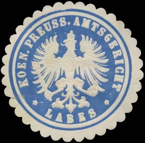 K. Pr. Amtsgericht Labes/Pommern