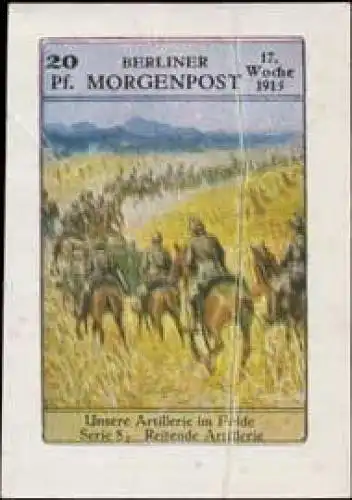 Unsere Artillerie im Felde