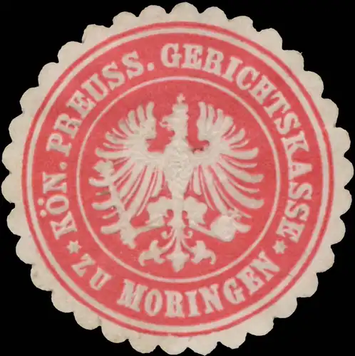 K.Pr. Gerichtskasse zu Moringen