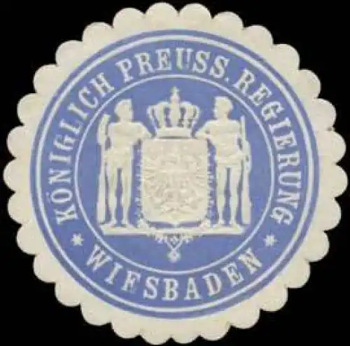 KÃ¶niglich Preuss. Regierung Wiesbaden