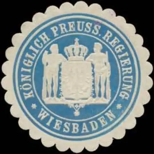 KÃ¶niglich Preuss. Regierung Wiesbaden